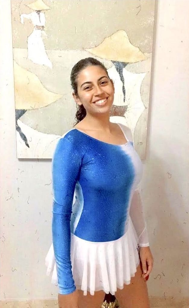maya azul patinaje artístico doctor patín Descubre Con Ana